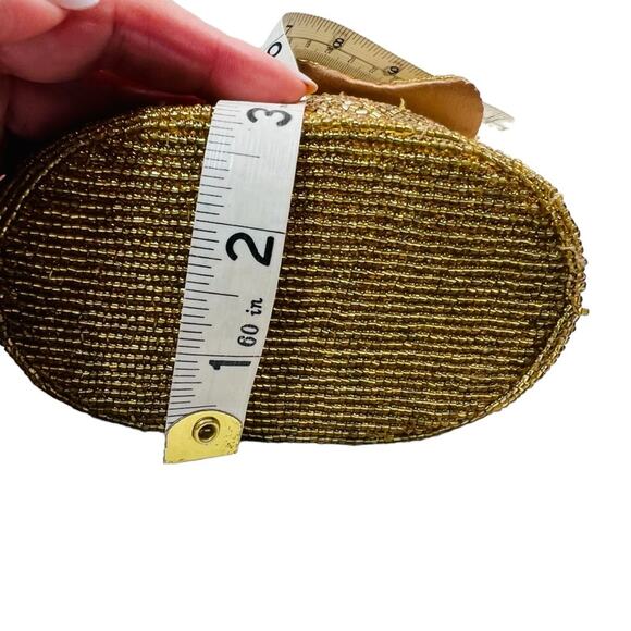 Vintage Gold Beaded Evening Handbag - Picture 13 of 13